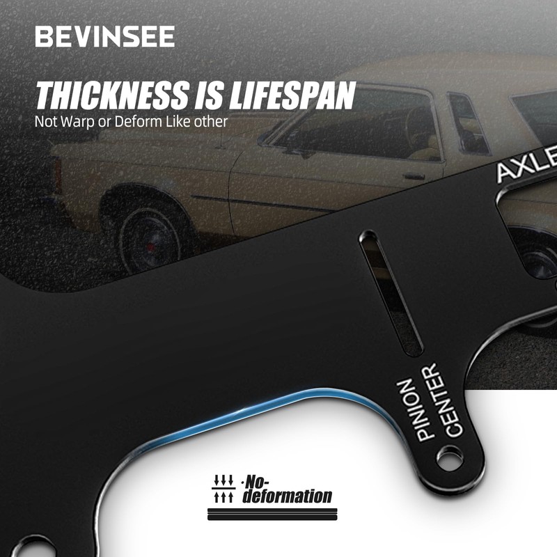 Bevinsee 9" Rear End Axle Tube Narrowing Cut Guide Rearend