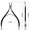 Jestilo Cuticle Remover Tool Set with Cuticle Cutter and Cuticle
