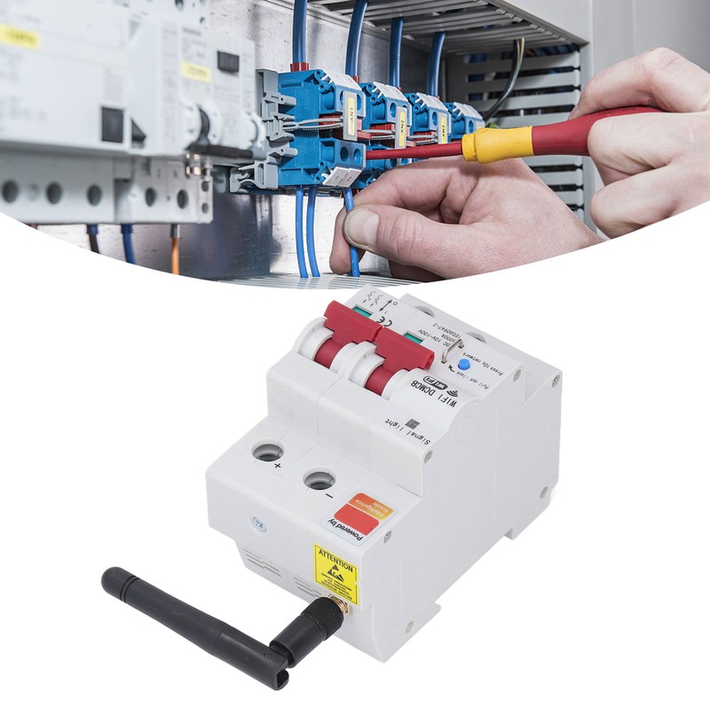 Smart DC Circuit Breaker 2P APP Control Voice Control WiFi