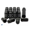 Unbranded 20 Black 12x1.50 Spline Locking Lug Nuts w/Key Fits