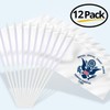Anley US Coast Guard Mini Flag 12 Pack - Hand
