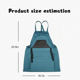 Harvest Apron,Garden Aprons,Garden Mandil for Women with Pockets,Harvesting Apron for Picking Fruits, Crops