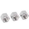 10Pcs Coupling Nut Hex M12 Stainless Steel Rod Connector Nut