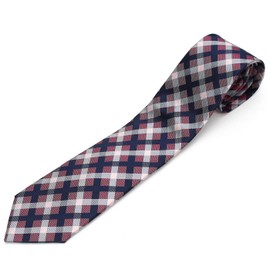 Fortuna Tokyo FT-T22 Men's Necktie, 22. Revival Nishijin Woven Necktie, Pink