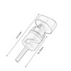 HDBUBALUS Motorcycle Oil Dipstick Tank Plug Filler Plug For Harley