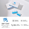 Zoff 1-Day One-Day Contacts, 30 Sheets per Box, [High Water
