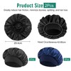 YSDYY 2 Pieces Satin Nightcap, Elastic Nightcap, Fashionable And Simple