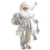 RAZ Imports Winter Frost Santa, 18 inches