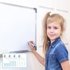 PATIKIL Whiteboard Mounting Hardware, 12 Set White Board Wall Hanger