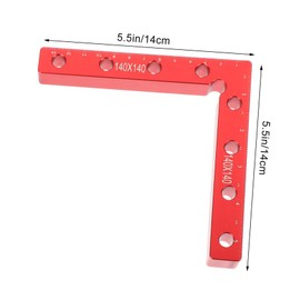 Operitacx 1 Satz Eckklemmen für Holzarbeiten Präzise Winkelklemmen Aluminiumlegierung Teiliges für Einfache Handhabung und Exakte Messungen bei DIY Projekten