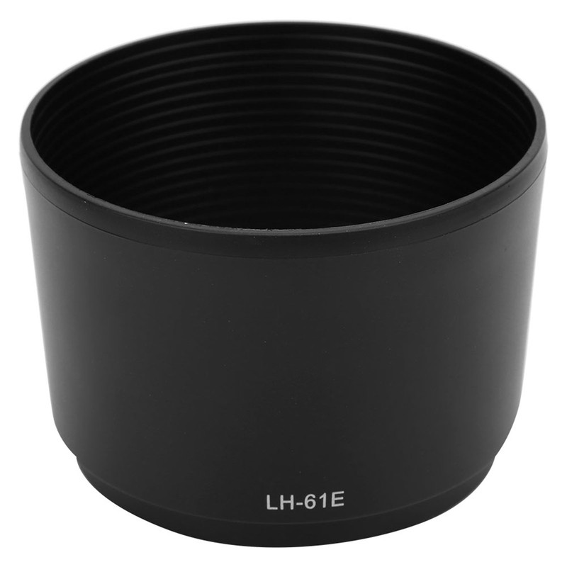 LH-61E Black Plastic Lens Hood for Olympus 70-300mm f / 4.8-6.7