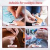 20 PCS Hair Needle and Black Thread Kit for Making