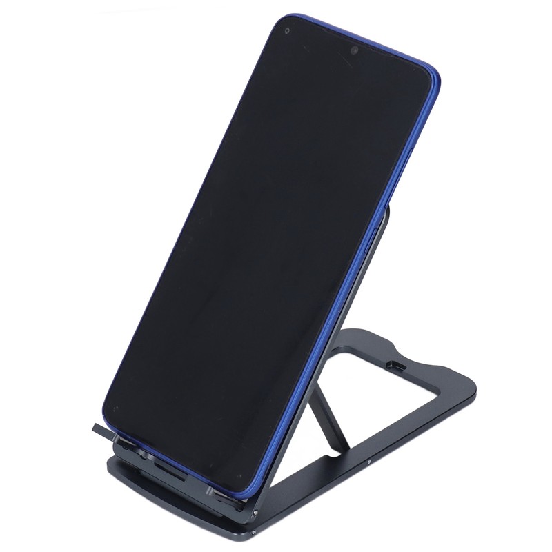 Phone Stand Foldable Portable Ergonomic 7 Angle Adjustments Bottom Silicone