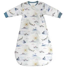 Nest Designs Organic Cotton - Removable Sleeve Sleep Bag - 1.0 TOG | Ocean Wonders / 6M-18M