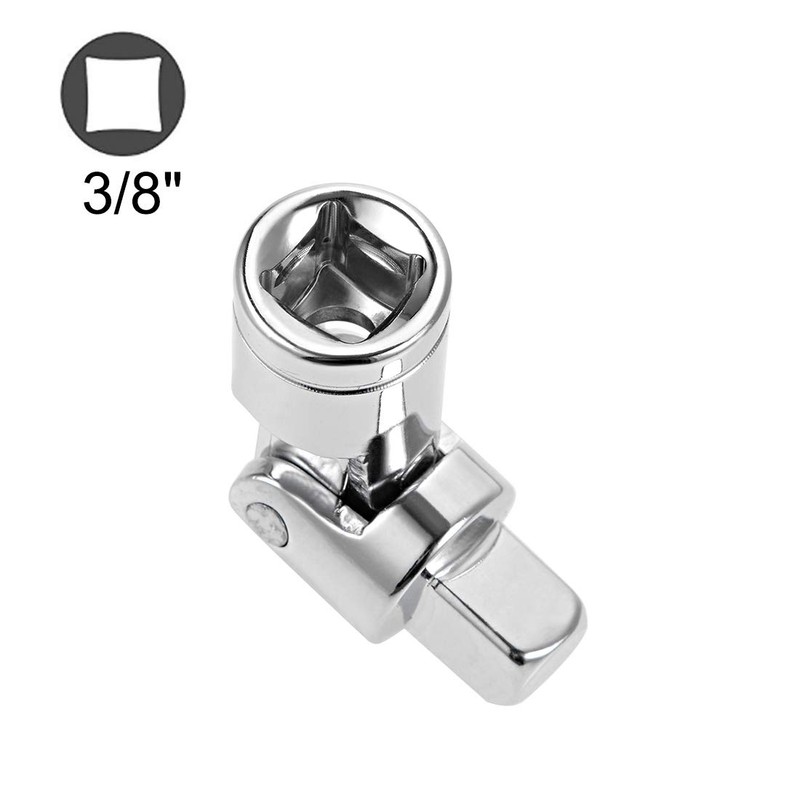 sourcing map 3/8 Inch Drive Spring Loaded Universal Joint Socket,