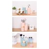 AhfuLife Creative Multifunction Hexagon Makeup Brush Vase Brush Pot Pen