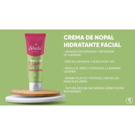 Pack Crema Nopal Hidratante Facial Shelo Nabel 100ml