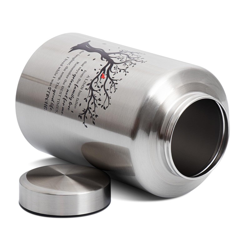 Urns for Human Ashes Adult,Large Decorative Memorial Funeral Burial