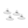 4 x suction cup ø 40mm with M4 Thread V2A,