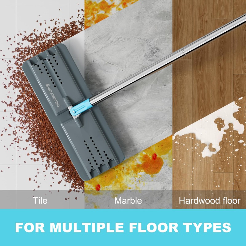 JOYMOOP Mop and Bucket Set with Wringer, with 3 Reusable