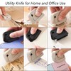 2Pack Creative Magnetic Box Cutter –Retractable Utility Knife Unpacker with