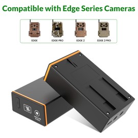 BJWW Rechargeable Power Mag Battery Pack for Moultrie Edge/Edge Pro/Edge 2/Edge 2 Pro Cellular Trail Cameras with Digital Display, Supports PD Fast Charging