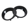 Pair Front Bumper Fog Lamp Cover Ring Trim 51113423789 Replacement
