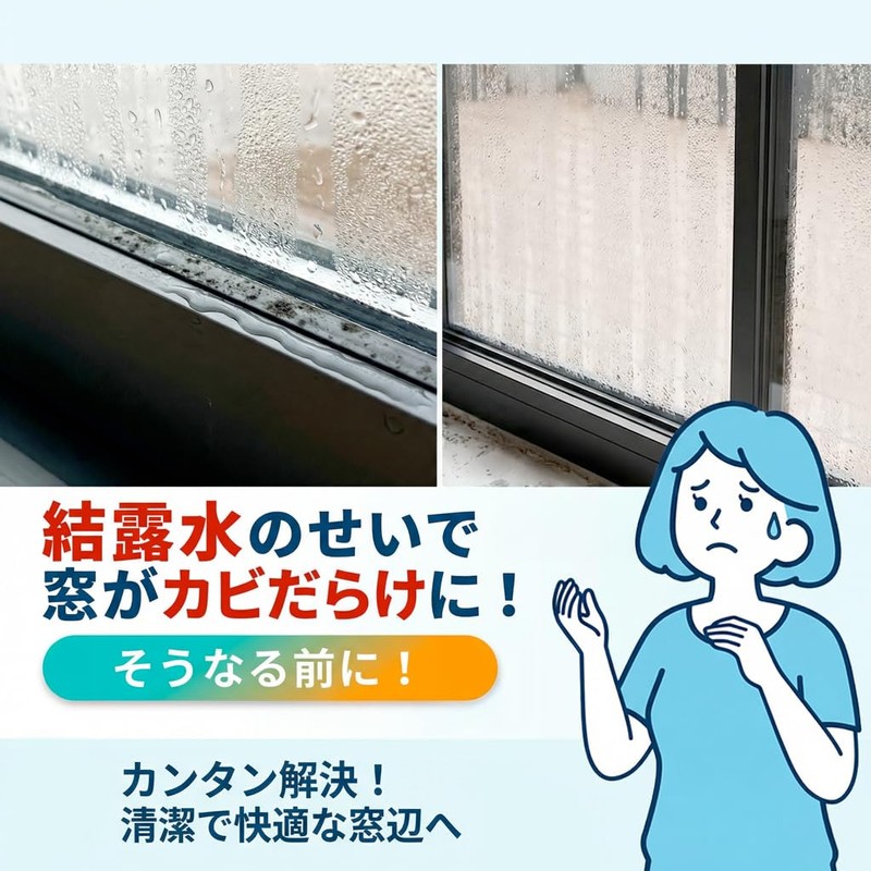 Condensation Absorbing Tape, Sash for Windows, Window Frames, Condensation Absorbent