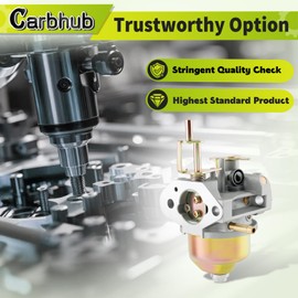 Carbhub EA175V Manual Choke Carburetor for Subaru EA190V EA190VS Robin EA190VS5050 Vertical Engine for Subaru EA190V EA175V for Yamaha MA190 for Powerstroke PS80312E Pressure Washer with Insulator