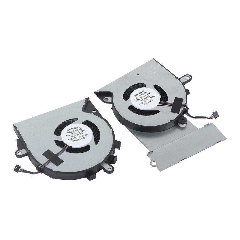 2pcs 4pin CPU Cooling Fan Computer Case Cooler Ventilator Fit