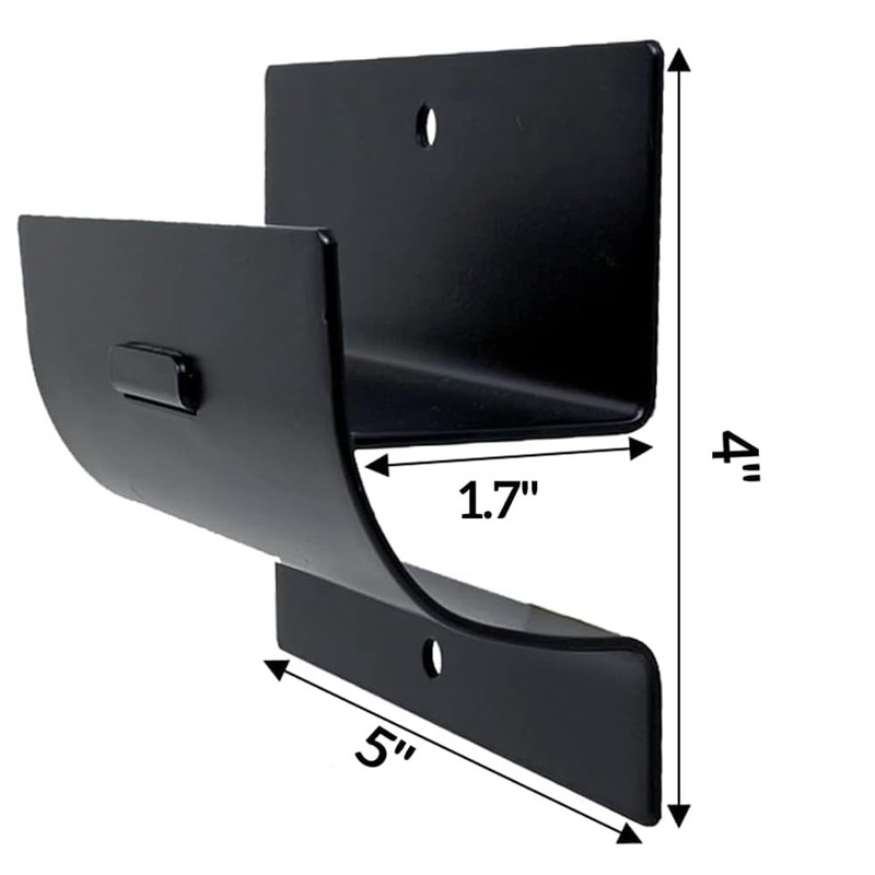 Comphic Heavy-Duty Ladder Hanger-Wall Mount Ladder Hooks for Ladder Storage-Wheelbarrow