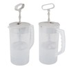 2000ML Manual Juice Extractor Blender Clear Scale Tight Lid Manual