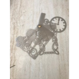 5 Stencils 3”x4.25” X’s Mad Ornament Photo Frame Pocket Watch Eiffel Tower