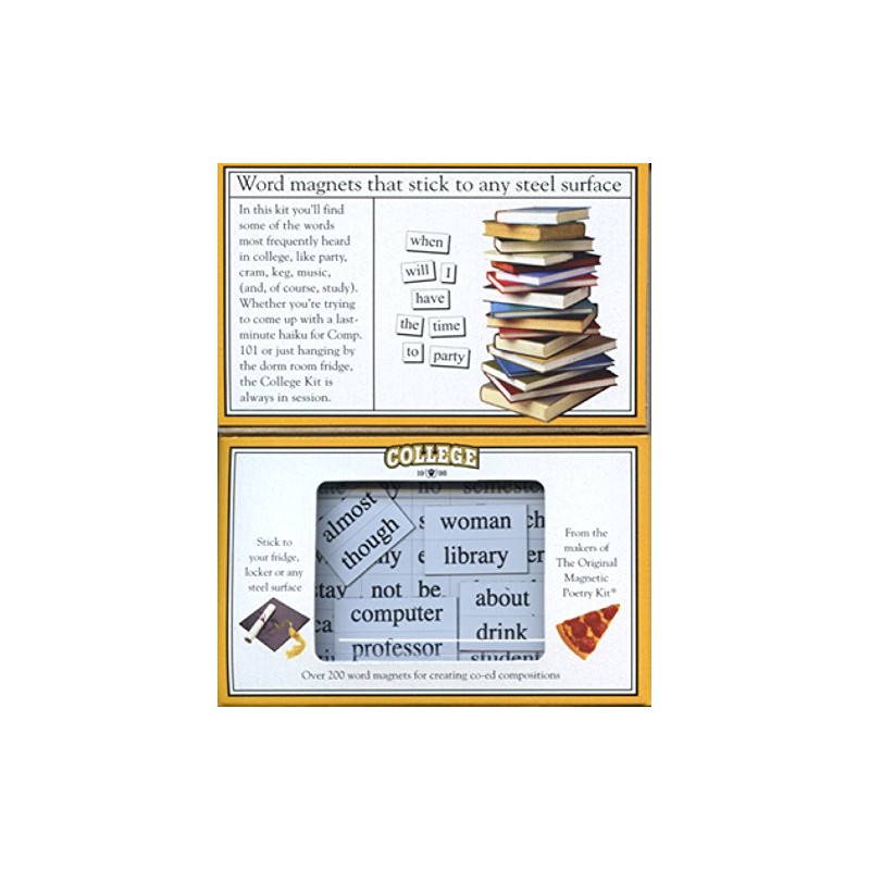 Magnetic Poetry MP3132 Kit: College Learning Accessories
