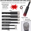 Professional Dry Diamond Tile Drill Bit with Hex Shank 2pcs