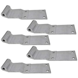 5 Pack of 022-00975 Trailer Swing Door 4 Hole Wabash Style Aluminum Hinges