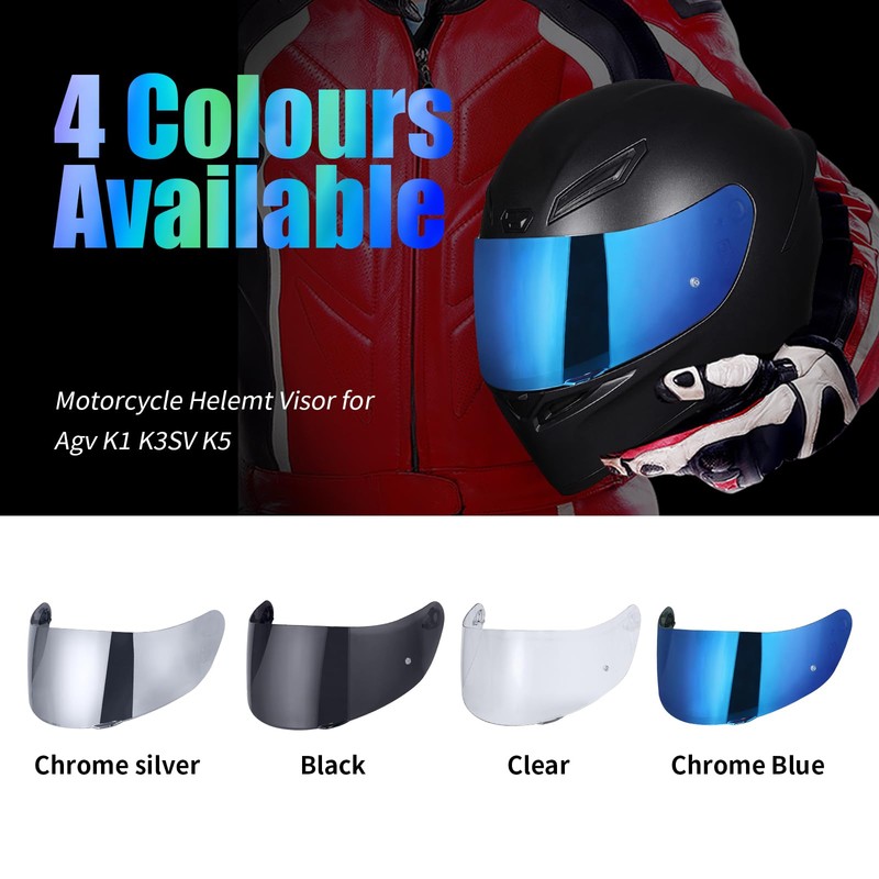 MXJ Gear Helmet Visor for K1 K3SV K5, Motorcycle Helmet