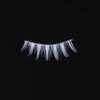 2 Pairs White False Eyelashes Cosplay Eyelashes Fashion Extension Makeup