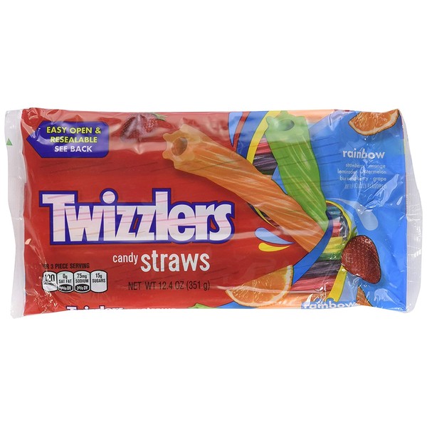 Twizzler Rainbow Candy Twists, 12.4-Ounce(Pack of 2)