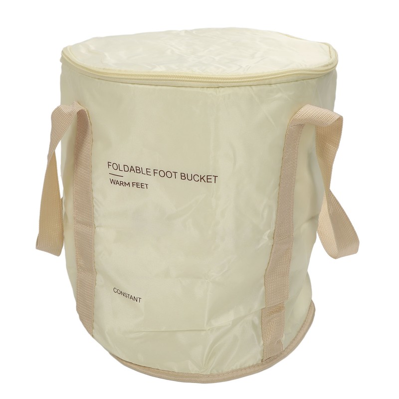 Foldable Foot Soaking Bag 5 Layer Insulation Portable Handle Collapsible