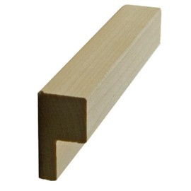 EWCB15 Casing Back Band 1-1/2" Tall x 7/8" Trim Moulding. Unfinished, Red Oak, 94"