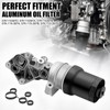 07K115408 Oil Filter Housing Cover Cap Fit for 2.5 Jetta,