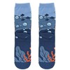 ooohyeah Men’s Funny Blodfish Crew Socks, Crazy Novelty Cotton Dress