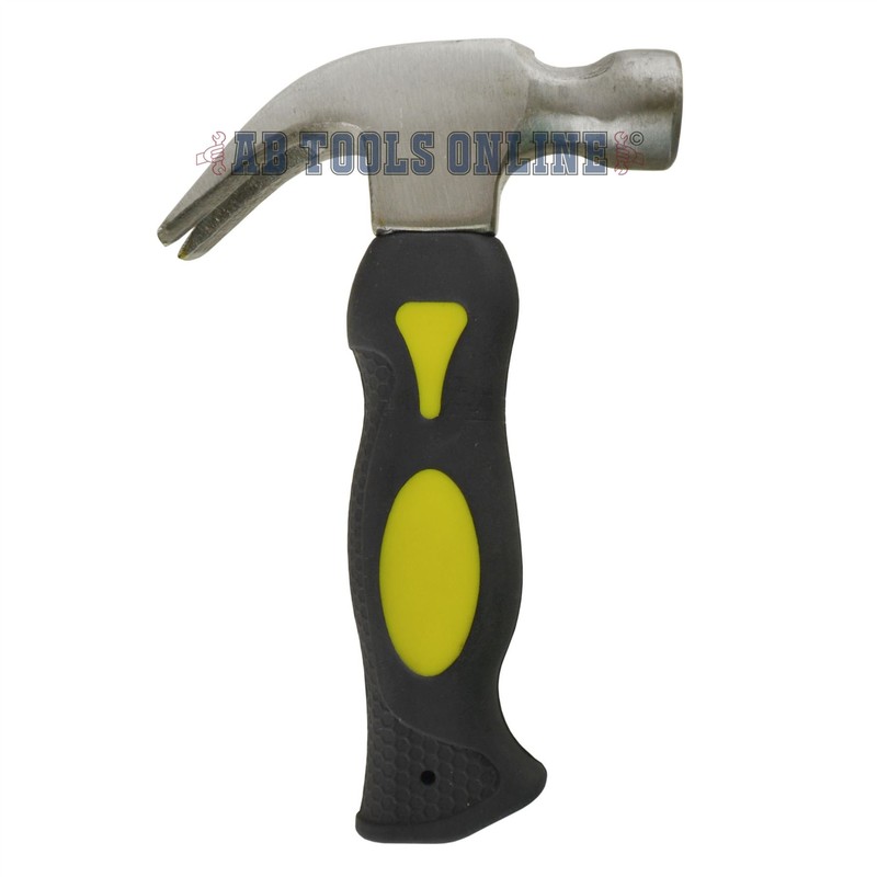 Mini Claw Hammer Stubby 10oz Magnetic Head Soft Grip Nail