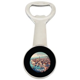 Split Croatia Souvenir Destination Magnetic Bottle Opener Single