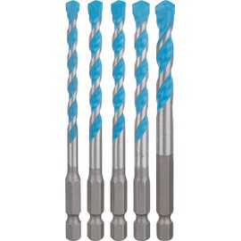 Bosch Professional 5 x Expert HEX-9 MultiConstruction Drill Bit Set (for Concrete, Diameter 5.5–8 mm, Hammer Drill Accessories)