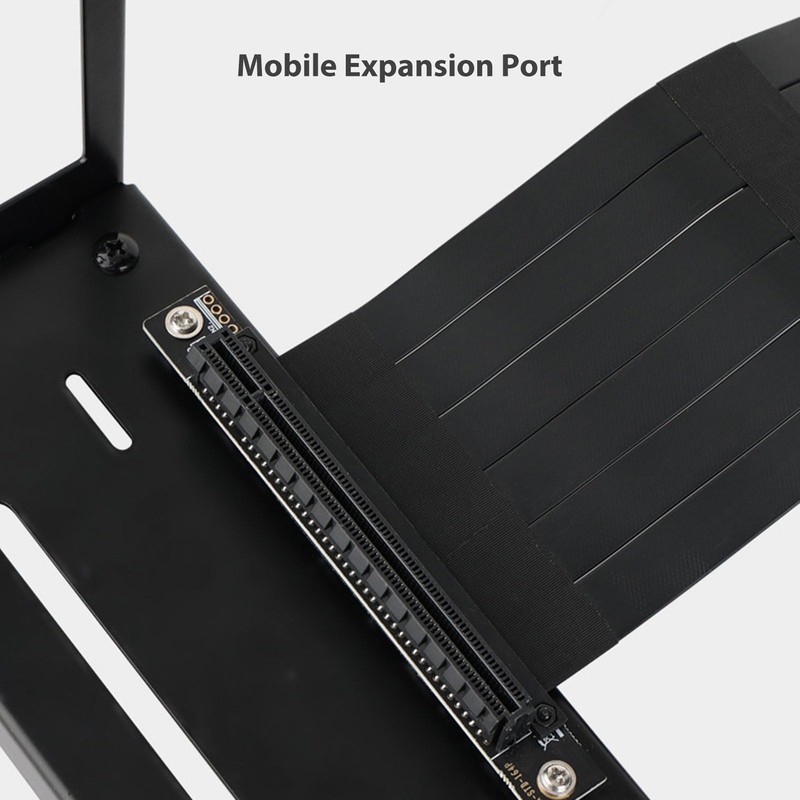 VBESTLIFE Vertical GPU Mount, Vertical Graphics Card Holder with ARGB
