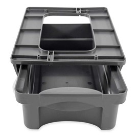 Camco 43450 Pop-A-Drawer, RV Under Cabinet Drawer - The Perfect Solution for Additional Storage in Your RV - Mounting Brackets and Hardware Included