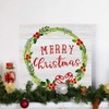 Renditions Gallery Merry Christmas Wreath Wall Art, Cute Christmas &