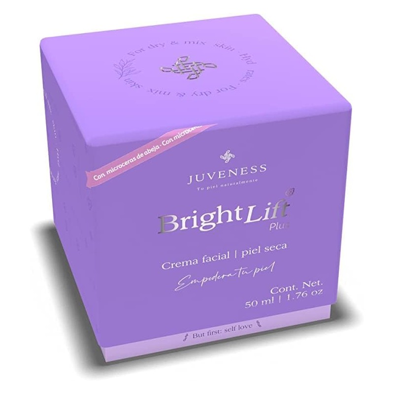 Crema Juveness Plus, Crema Bright Lift 50 ML, Nueva Imagen!